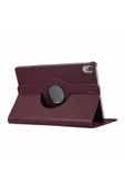 Lenovo M10 TB-X505F için Fuchsia Dönebilen Standlı Tablet Kılıfı - 9