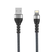 Apple iPhone iPad Cafule Lightning Örgülü Hızlı Şarj Destekli 5A Usb Kablo 1M - 1