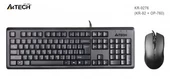 A4 TECH KR-9276 Q USB STANDART KLAVYE+OPTİK MOUSE - 1
