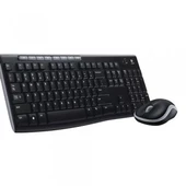 LOGITECH MK270 KABLOSUZ SET USB SİYAH(920-004525) - 2