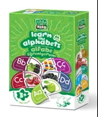Eğitici Resimli Kartlar ile Alfabe Öğreniyorum Puzzle Seti 128 Parça - 1