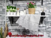 Fransız Dantelli Legend El Yüz Havlusu - 3 Renk thumbnail 6