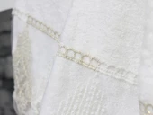 Fransız Dantelli İrina El Yüz Havlusu - 2 Renk thumbnail 9