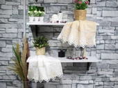 Fransız Dantelli İrina El Yüz Havlusu - 2 Renk thumbnail 1