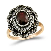 2,07 Ct Yakut Elmas Yüzük - 1