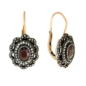 3,01 Ct Yakut Elmas Küpe - 1