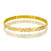 46 gr(gram) Üçlü Adana Burma 22 Ayar Altın Bilezik thumbnail 1