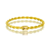 29 gr(gram) 22 Ayar Adana Parlağı Bilezik thumbnail 1