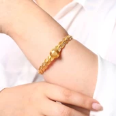 31 Gr(Gram) Karpuz Kilit İşçiliksiz Bilezik thumbnail 2