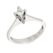 0,25 Ct Pırlanta Tektaş Yüzük - 1