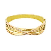 Altın Kelepçe Bilezik T017090 - 1