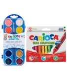 Carioca Yıkanabilir Pastel Boya ve Sulu Boya Seti - 1