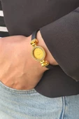 22 Ayar Altın Çeyrek Altınlı Bileklik - 2
