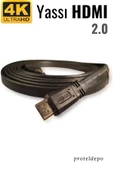 IRENIS HDMI Kablo - Yassı 4K HDMI Kablosu (4K 60Hz, HDMI 2.0) - 2