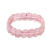 Pigado Doğal Taşlı Elastikli Fasetalı Doğaltaş Bileklik Unisex - 4