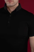 SLİMFİT POLO YAKA DÜĞMELİ MERSERİZE KUMAŞ ERKEK T-SHİRT thumbnail 10