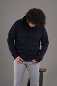 REGULAR FİT KAPŞONLU ERKEK SWEATSHİRT - 7