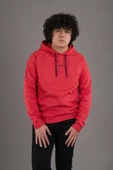 REGULAR FİT KAPŞONLU ERKEK SWEATSHİRT - 4