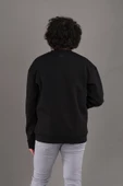 OVERSİZE BASKILI PAMUKLU ERKEK SWEATSHİRT - 9