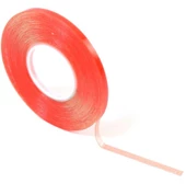 KIRMIZI ŞEFFAF ÇİFT TARAFLI BANT 3 MM thumbnail 2