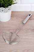 Tilbe Home Çelik Çırpıcı Tel Servis Seti Kepçe Kevgir Süzgeç Metal Patates Soyacağı Basmalı Yumurta Çırpıcısı - 3