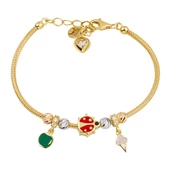 Figürlü 14 Ayar Altın Çocuk Bilekliği thumbnail 1