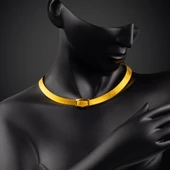 Trabzon Hasırı 14  Ayar Altın Gerdanlık thumbnail 2