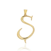 Ş Harfi Altın Kolye Ucu thumbnail 1