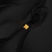 Balık 22 Ayar Klipsli Altın Küpe thumbnail 2