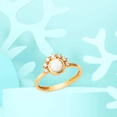 Şafak Vakti 14 Ayar Altın Yüzük thumbnail 4