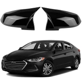 Hyundai Elentra 15-19 Sinyalsiz Araca Özel Batman Yarasa Ayna Kapağı Pianoblack - 1