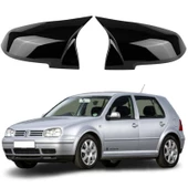 Volkswagen Golf 4 Araca Özel Batman Yarasa Ayna Kapağı Pianoblack - 1