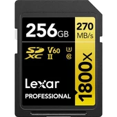 Lexar SD 256GB Profesyonel 1800x UHS-II SDXC Hafıza Kartı (GOLD Serisi) - 3