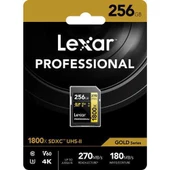 Lexar SD 256GB Profesyonel 1800x UHS-II SDXC Hafıza Kartı (GOLD Serisi) - 2