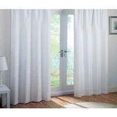 Ceylan Home Atlas Saten Beyaz Güneşlik Perde 175x250 - 3