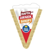 Haftanın Örnek Sınıfı Püsküllü Flama 25x35 cm - 1