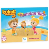 Kukuli Kumdan Kale Frame Puzzle/yapboz (35 Parça) - 1