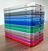 iPhone 12 Pro Metalic Renk Kamera Korumalı Silikon Kılıf - 10