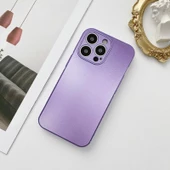 iPhone 12 Pro Metalic Renk Kamera Korumalı Silikon Kılıf - 7