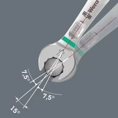 Wera 6003 Joker 22 Li Yıldız Açık Ağız Anahtar Set 05020232001 - 4