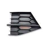 Skoda Superb 3 2015-2019 Ön Tampon Sol Sis Farı Kapağı Siyah 3V0853665 - 1