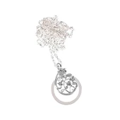 4.5x Kolye Büyüteç 40mm 47cm Metal Zinci Dekoratif Çinko Alaşım - 4