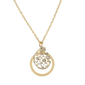 4.5x Kolye Büyüteç 40mm 47cm Metal Zinci Dekoratif Çinko Alaşım - 1
