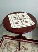 Mandaş Tekstil Dantelli El Örme Laseli Peçete (35x35) - 2