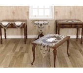 Tropik Home 5 Parça Salon Takımı (1158-7 Bej) - 1