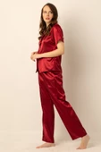 Miorre Bayan Saten Pijama Takımı - 3
