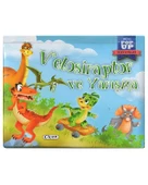 2 Yaş Mini Hareketli Kitaplar Velosiraptor ve Yarışma Çiçek Yayınları - 1
