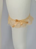 3 Lü ASM0248 Bayan Yavruağzı Dantel Kol Bacak Vücut Akesuar Seti - 8