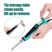 WellHise 929D-V Elektrikli Lehim Sökme Makinesi Lehim Vakum thumbnail 4