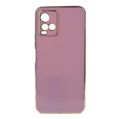 Vivo Y33S Kılıf Zore Bark Kenarları Altın Renk Kılıf thumbnail 7